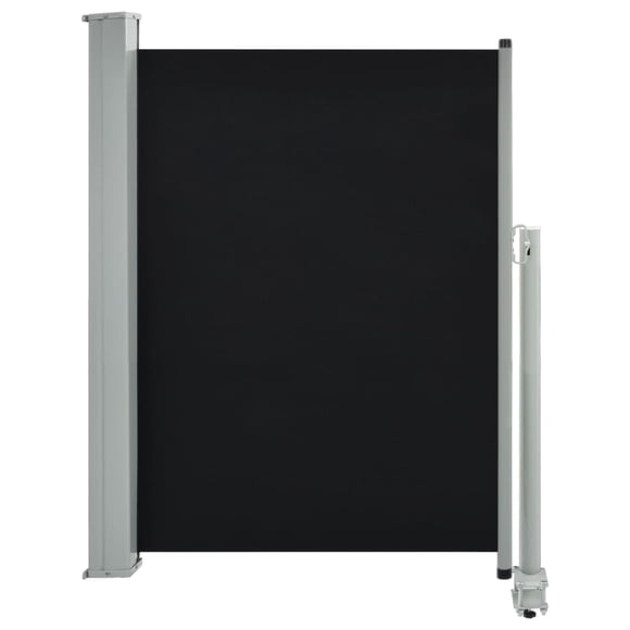 Toldo lateral retráctil VidaXL para patio, 100% poliéster, resistente a los rayos UV