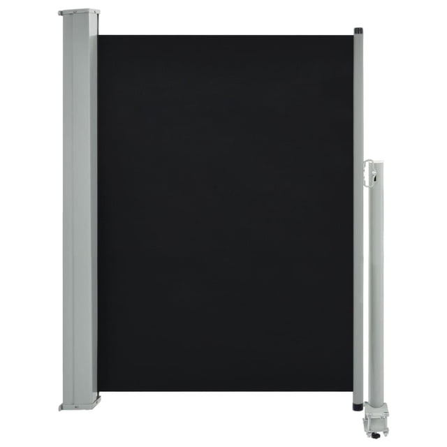 Toldo lateral retráctil VidaXL para patio, 100% poliéster, resistente a los rayos UV