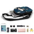 thumbnail image 3 of Lsque Solar System And Planets Pattern Chest Package – Foldable Waterproof Chest Bag with Adjustable Shoulder Strap, Double Zipper Compartments & D-Buckle Design, 3 of 7