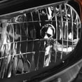 thumbnail image 3 of AKKON - Fits 2014 2015 2016 Nissan Versa Note Black Headlights Headlamps Pair Driver Left + Passenger Right 14 15 16, 3 of 6