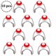 thumbnail image 1 of 10 pcs/lot Replacement EZ Cap Flip Top Beer Bottles Replacement Swing Tops Homebrew Brewing Wine Stoppers, 1 of 5