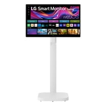 LG 32" 4K UHD IPS Touchscreen Smart Monitor Swing with Rolling Stand, 32U889SA-W