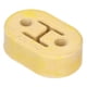 thumbnail image 2 of Colgador De Silenciador Colgador De Goma De Escape Aislador De Escape Soportes De Montaje De Goma Soportes De Tubo De Escape Colgador De Silenciador De 2 Orificios Tubo De Escape ANGGREK Amarillo, 2 of 8