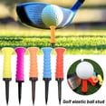 thumbnail image 3 of SGACAI Tees de goma para golf de alta resiliencia Ayuda para el putting de golf de baja resistencia Clavo elástico N, 3 of 6