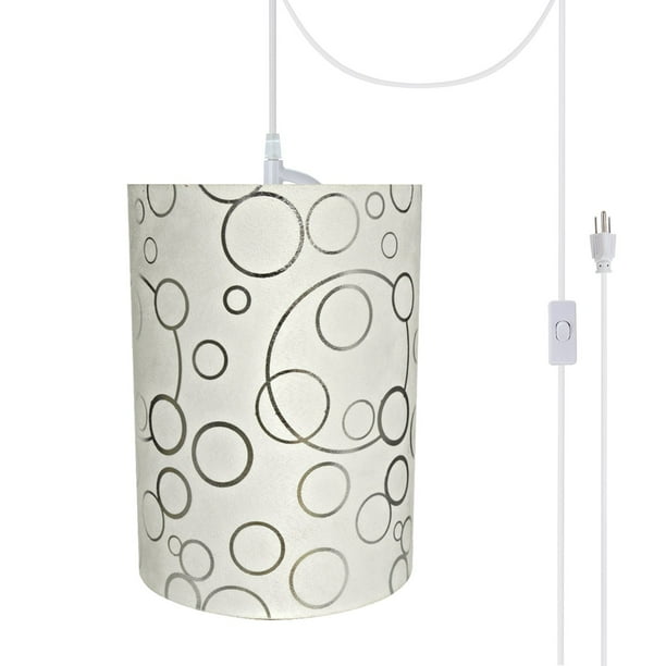 Aspen Creative 7111421 OneLight PlugIn Swag Pendant Light Conversion