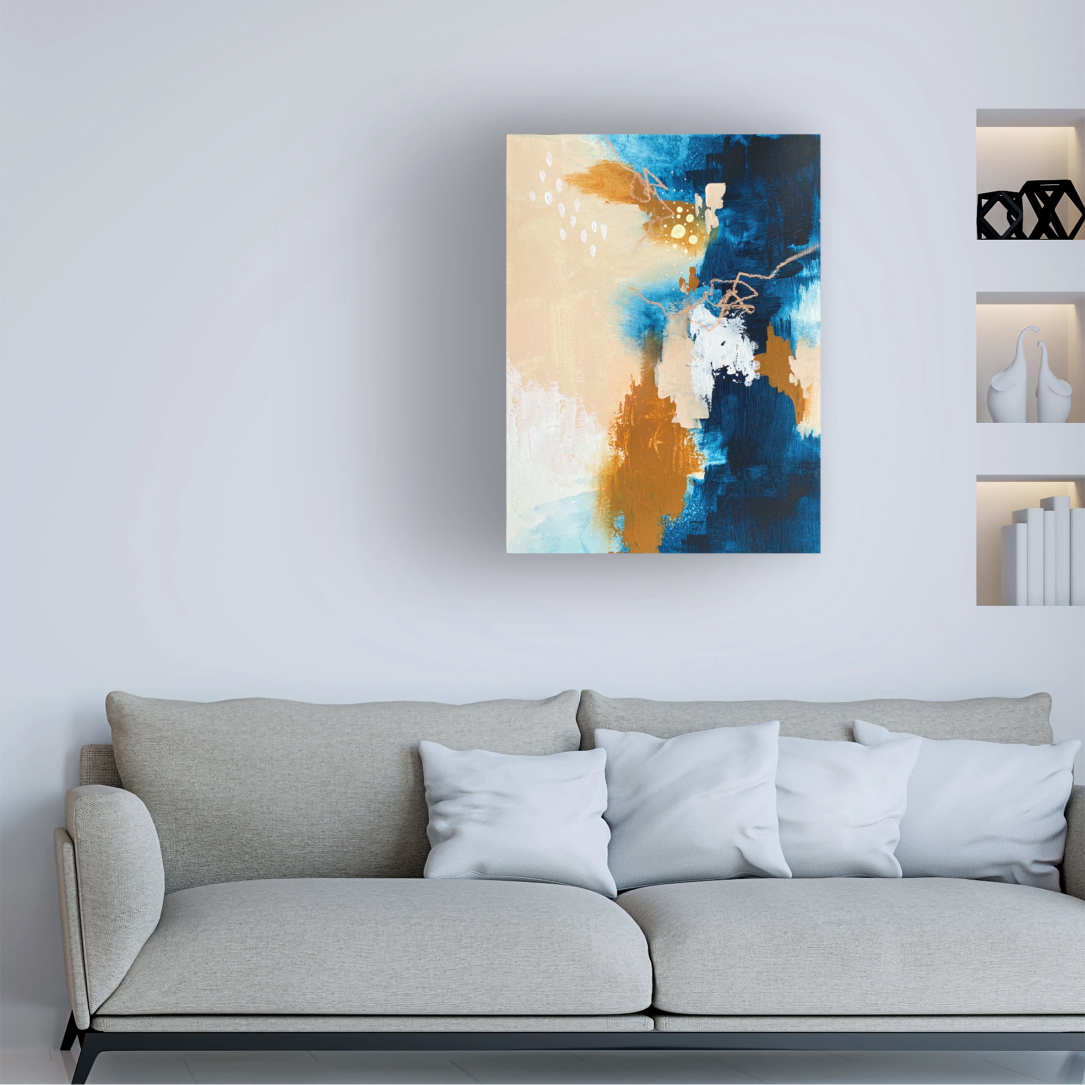 Trademark Fine Art Alyson Storms Harvest Reflections 2 Canvas Wall Art