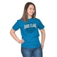 thumbnail image 3 of Rhode Island RI Student Campus Pride Men's Graphic T Shirt Tees Brisco Brands S, 3 of 6