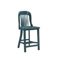 thumbnail image 3 of Linon Maylen Green Counter Stool W Wood Seat, 3 of 10