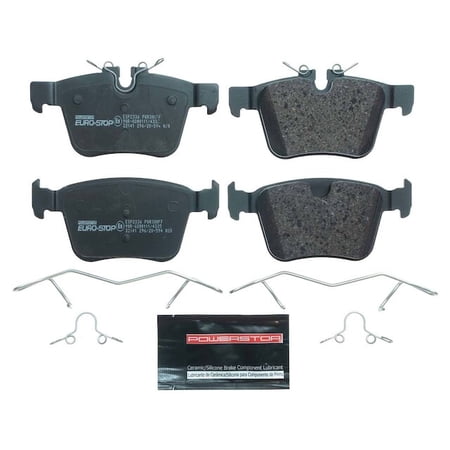 Rear Brake Pad Set - Compatible with 2019 - 2020 Volvo V60