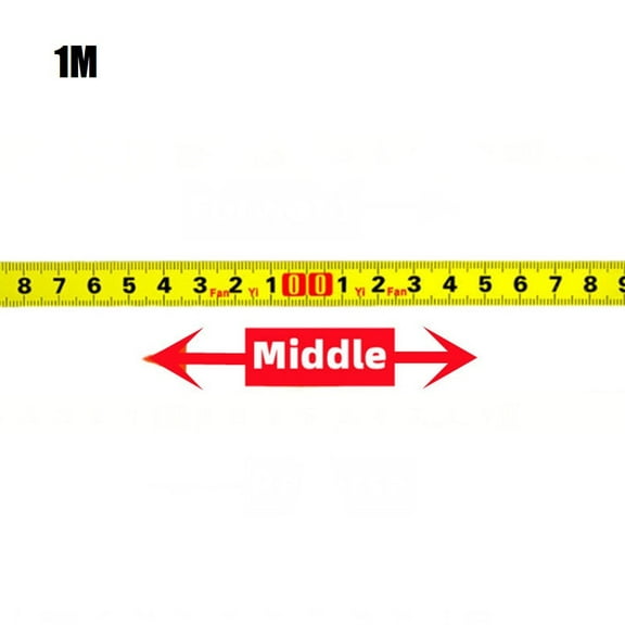 1M Metric Ruler Tape Measure for Woodworking Rail Track Tape