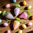 thumbnail image 6 of 1/4 Pc Easter Basket Carrot Design Drawstring Party Bags, Easter Celebration Gift Pouches for Candy Eggs, Small Favors, Birthday Events, Garden Theme Decorations and Special Occasion Supplies, 6 of 6