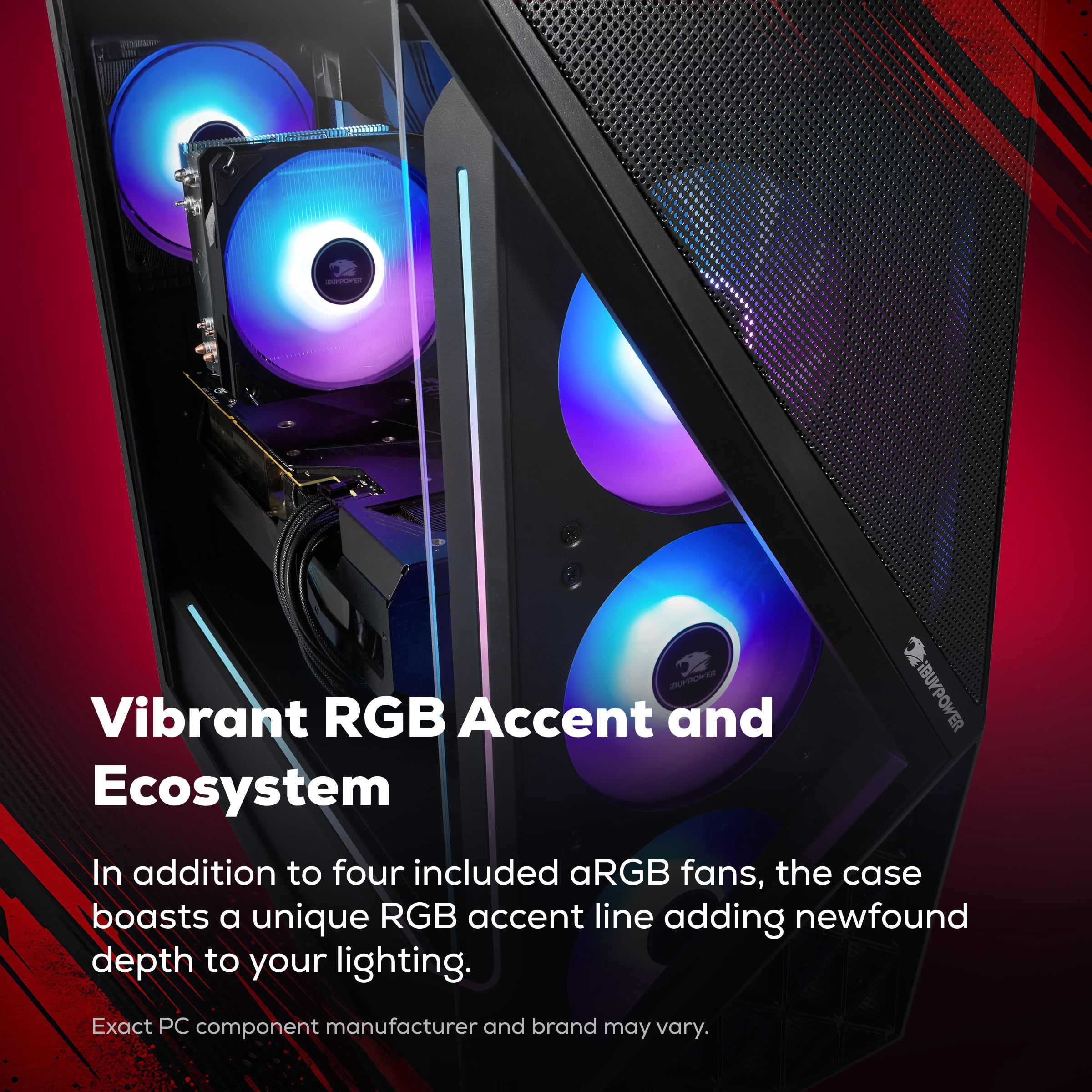 iBUYPOWER Slate Gaming PC Desktop Computer Intel Core i7 14700F CPU, NVIDIA RTX 5060 8GB GPU, 16GB DDR4 Non-RGB 3200MHz RAM, 1TB NVMe SSD, Windows 11 Home, Gamer Keyboard and Mouse - SBI7N5604