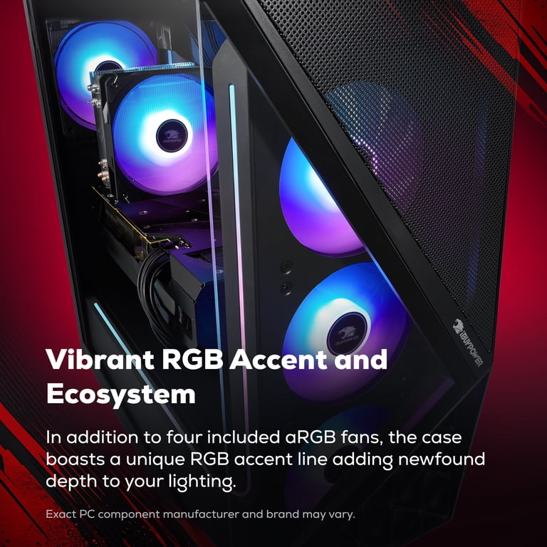 iBUYPOWER Slate Gaming PC Desktop, Intel Core i7 14700F, NVIDIA
