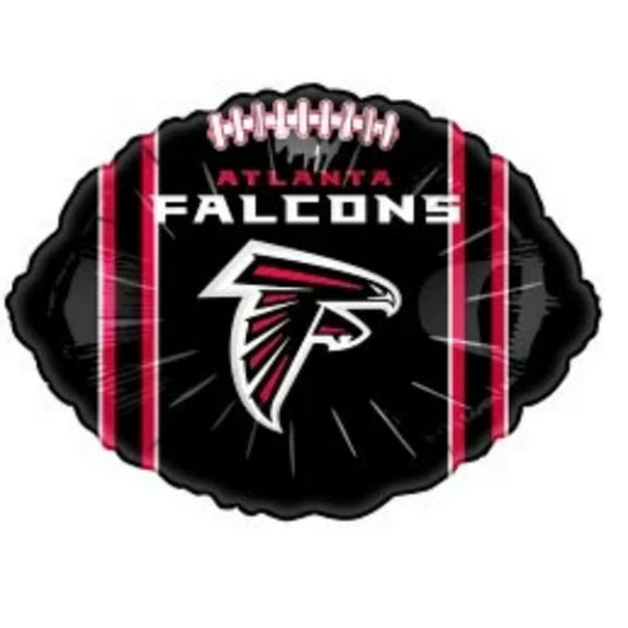 18" ATLANTA FALCONS Football Balloon  Party Supplies Decorations Foil Mylar Balloon