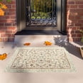 thumbnail image 5 of Ultrug Vintage Floral Rugs Soft Boho Area Rug Indoor Carpet for Living Room Bedroom Home Decor,2'x3',Light Yellow, 5 of 6