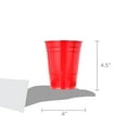 thumbnail image 6 of Solo Party Disposable Plastic Cups, 16 oz, Red, 50 Count, 6 of 6