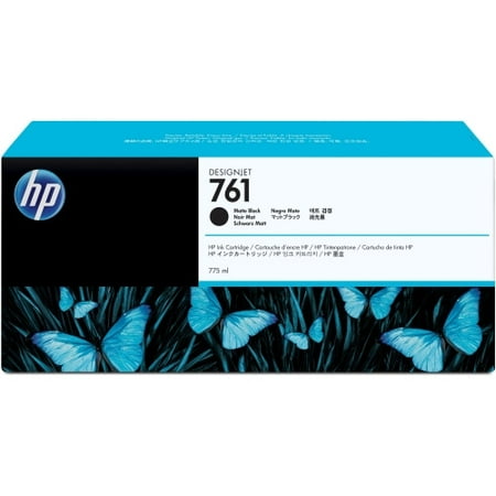 UPC: 0885631448311 | HP 761 (CM997A) Original Ink Cartridge – Single Pack Inkjet – Matte Black – 1 Each
