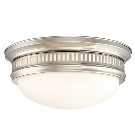 

Hudson Valley Lockport 3 Light Flush Mount Polished Nickel - 6715-PN