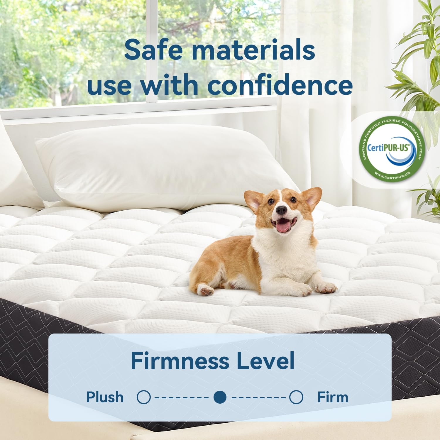 EDX 6 Inch Twin Cooling Gel Memory Foam Mattress, CertiPUR US Certified Fiberglass Free Pressure Relief Bed in a Box