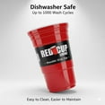 thumbnail image 6 of Red Cup Living 32 Oz Reusable Party Cup, Glass & Tumbler |Ideal  Party Cups | Reusable Drinking Supplies for Birthday Party, 6 of 8