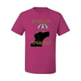 thumbnail image 2 of Wild Bobby, When Life Brings A Storm Play In The Puddles Cute Dog Umbrella Dog Lover Men's Graphic T-Shirt, Fuschia, 4XL, 2 of 3