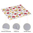 thumbnail image 4 of Naloa Tulips Flowers Dish Drying Mat for Kitchen Counter, Heat Resistant Drainer Mats, Absorbent Draining Mat,Dish Rack Pad,16"x18", 4 of 8