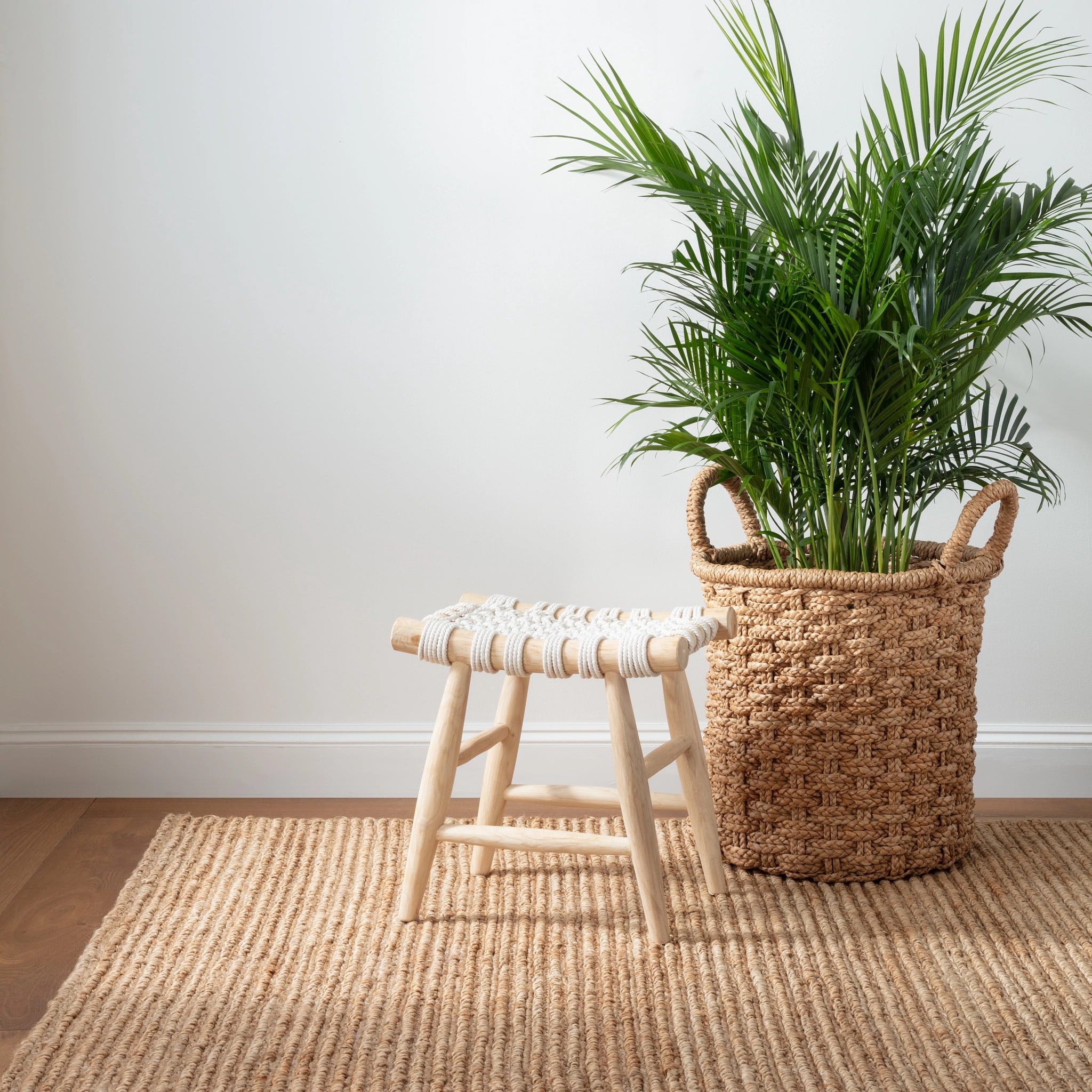 Dash & Albert Dunes Handwoven Jute Rug, 2' x 3', Natural