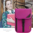 thumbnail image 4 of Bolsas Impermeables RFID ID Tarjeta Crédito Cuello (rosa Roja), 4 of 8