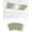 Green, Silver, White, variant on 1 Pack Fluorescent Light Cover for Ceiling Lights, Dark Sage Green Ombre Magnetic Classroom Light Filters 4x2 Feet, Modern Abstract Aesthetics Gradient Decorative Ceiling Shade Panel for Office