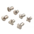 thumbnail image 2 of 100pcs Spectacle Screws Internal thread screw for installing eyeglasses bridge temple hinges 2.3x1.5x2.8mm, 2 of 6
