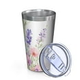 thumbnail image 2 of 16oz Tumblers Pioneer Flower and Butterfly Stainless Steel Vacuum Insulated Double Wall Travel Tumbler Cups Mug with Lid and Straw,Cleaning Brush for Coffee,Tea, 2 of 4