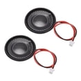 thumbnail image 1 of Altavoz Magnético DIY de 1W 8 Ohm de Forma Redonda de 28mm Reemplazo con línea de terminal PH2.0/1.25mm-2P 2pcs, 1 of 3