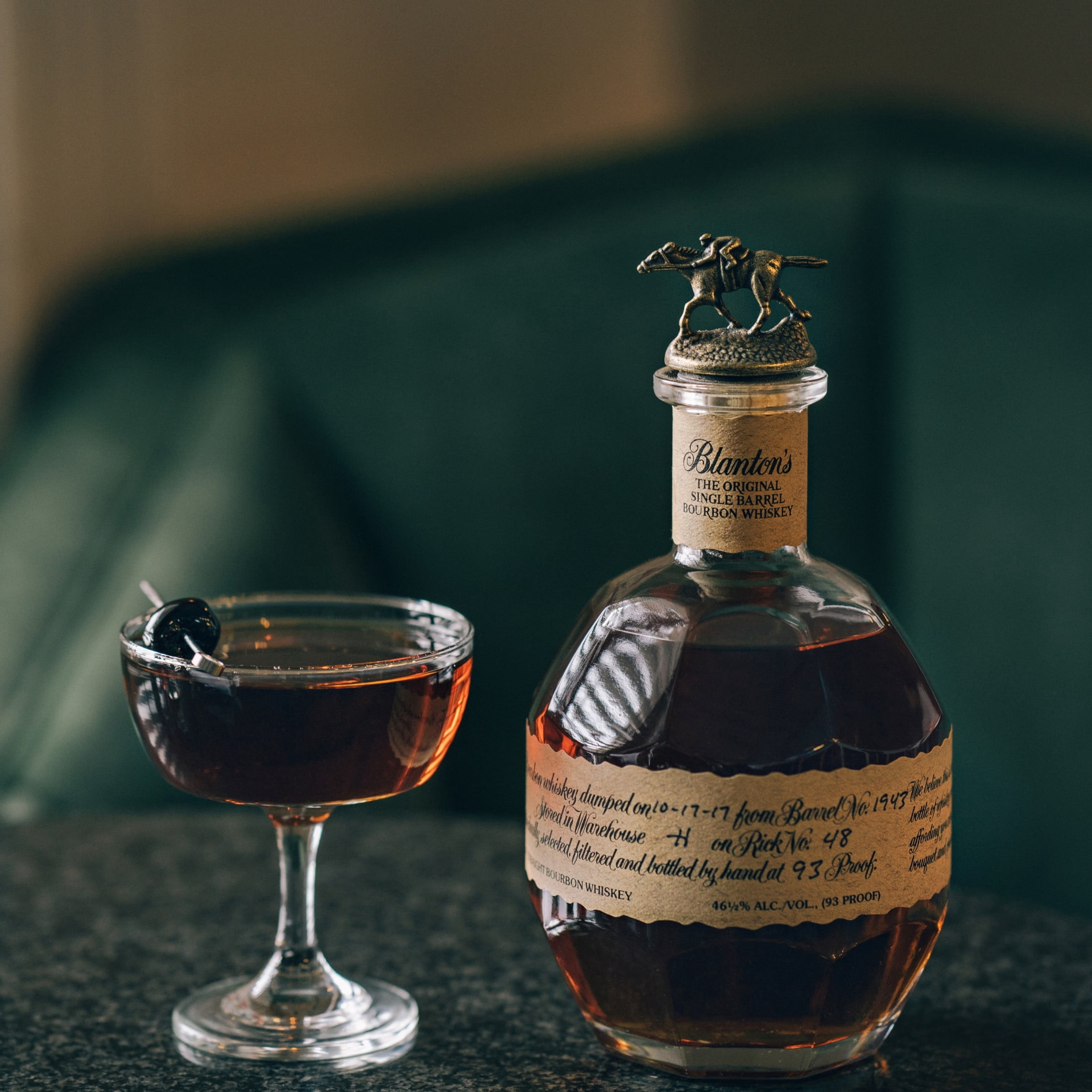 Blanton's Straight From The Barrel Bourbon, 750ml, Proof Varies