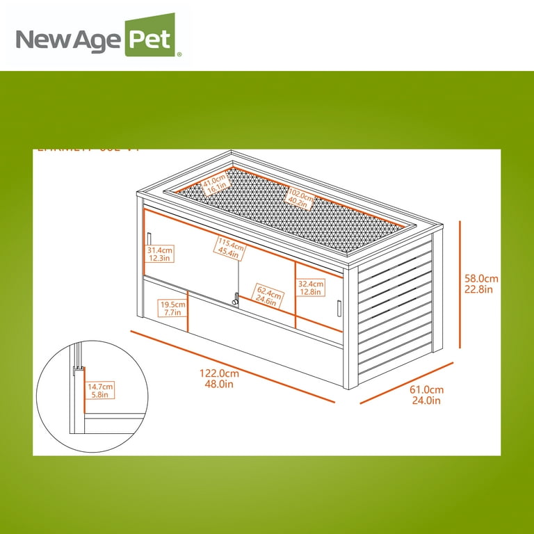 New Age Pet® ECOFLEX® Large 48