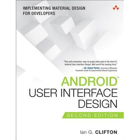 Android User Interface Design : Implementing Material Design for