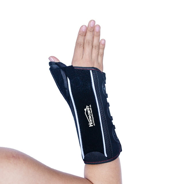 Férula P/ Muñeca Y Pulgar Izquierdo G ABD Resistente Negro Homecare