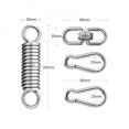 thumbnail image 5 of Juego de perchas para saco de boxeo Evago, cadena de montaje giratoria de acero inoxidable, 5 of 5
