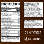 AtLast! Nutrition Double Chocolate Chunk Protein Bars – Low Carb, Keto-Friendly, High Protein, Gluten-Free, Low Sugar Snack – 20g Protein, Only 3g Net Carbs – Box of 12