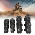 thumbnail image 1 of Dirt Bike Elbow Pads, Prevent Falling Off Perfect Fit Breathable Adjustable 4Pcs Motorcycle Elbow Knee Pads  for Motocross, 1 of 8