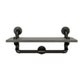 thumbnail image 3 of Furniture of America Gren Metal Floating Shelf in Gray and Black (Set of 2), 3 of 9