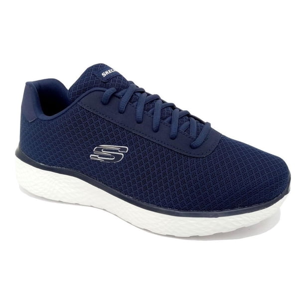 Tenis Skechers Caballero 59400nvy Memory Foam azul marino 27 Skechers 59400NVY