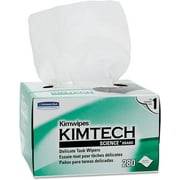 Kimtech Science 34120 Delicate Task Wipes 4.4 in. x 4.8 in. (Box of 280)