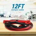 thumbnail image 5 of Xtreme Jumper Cables for Car, 12-Foot 8-Guage Heavy Duty Jumper Cables to Jump Star Dead Batteries in Cars Trucks & SUVs, Automotive Booster, Cold & Warm Weather Compatible, Tangle-Free Vinyl Coating, 5 of 7