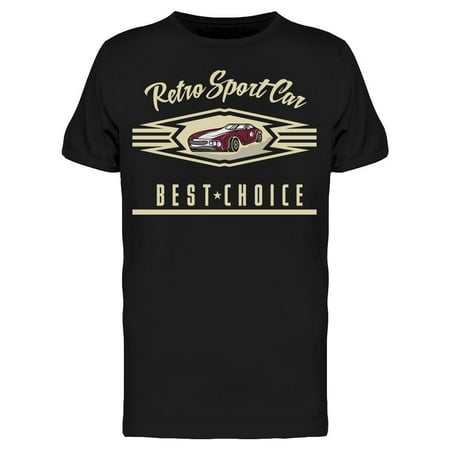 Retro Sport Car, Best Choice Tee Men's -Image by (Images Of The Best Cars)