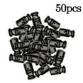 thumbnail image 2 of Luluganb 50 Pc Plastic Spring Cord Locks For Drawstring,Shoe String Clips,Paracord Rope Clips,Shoe String Keepers,For Drawstring,Paracord Toggle Stopper Clasp Elastic Shoeslace Lock Sweatpants Hoodie, 2 of 6