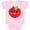 AD-Pink, variant on Smiling Apple Boys or Girls Baby Bodysuit