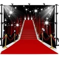 thumbnail image 2 of MTMETY 10x10ft Red Carpet Vinyl Photography Backdrop Customized Photo Background Photo Booth Studio Props HXME186, 2 of 4
