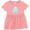 thumbnail image 3 of Inktastic Octopus Ocean Sea Creature Girls Baby Dress, 3 of 5