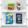 thumbnail image 5 of Sorbus 4-Pack Stackable Storage Bins – Clear Organizer for Kitchen, Fridge, and Bathroom, 5 of 16