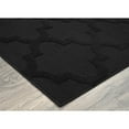 thumbnail image 6 of Garland Rug Quatro Polypropylene Black Indoor Area Rug, 4' x 6', 6 of 7